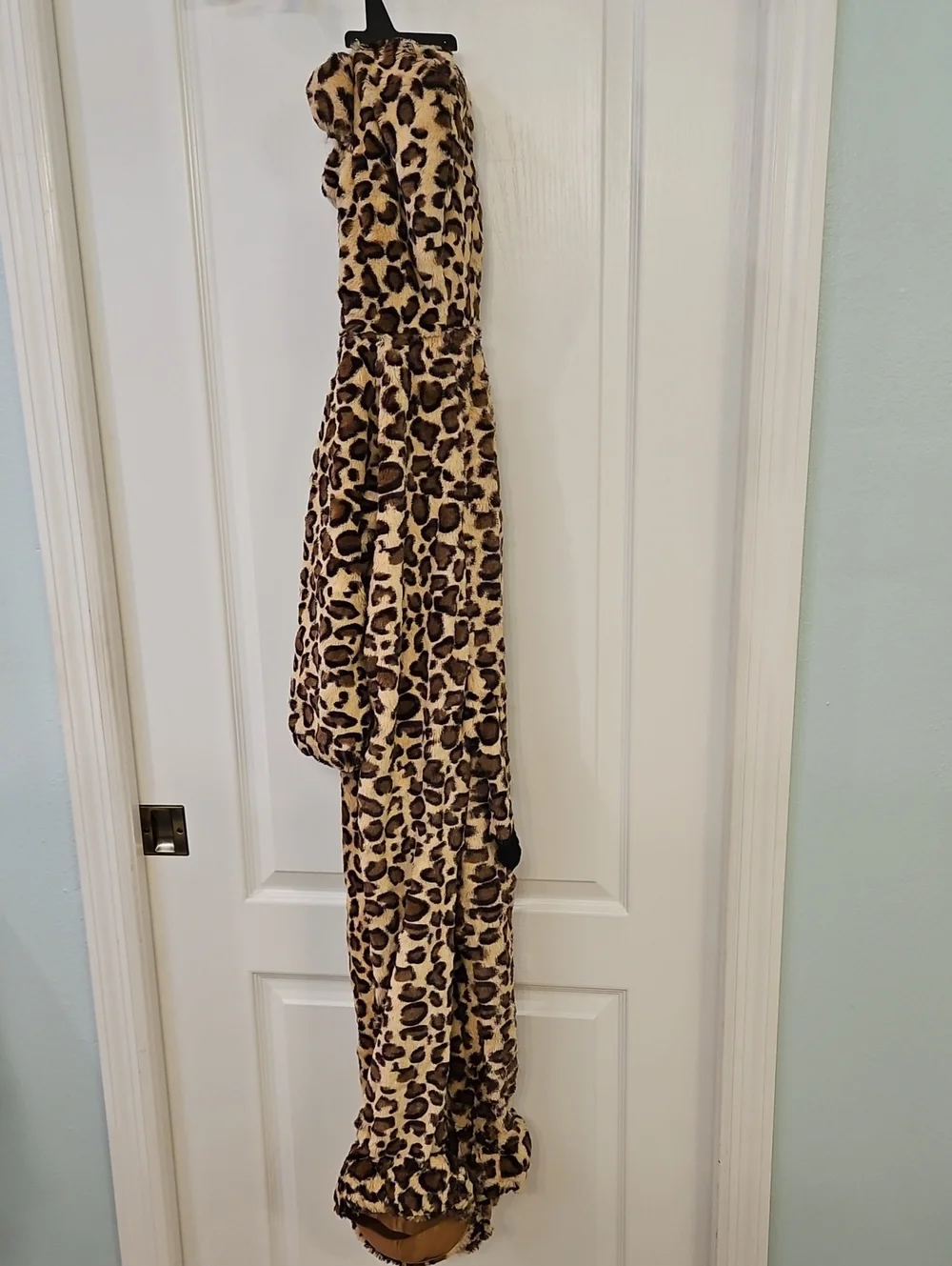 Plush Leopard Hooded Costume 5T - Picture 3 of 9